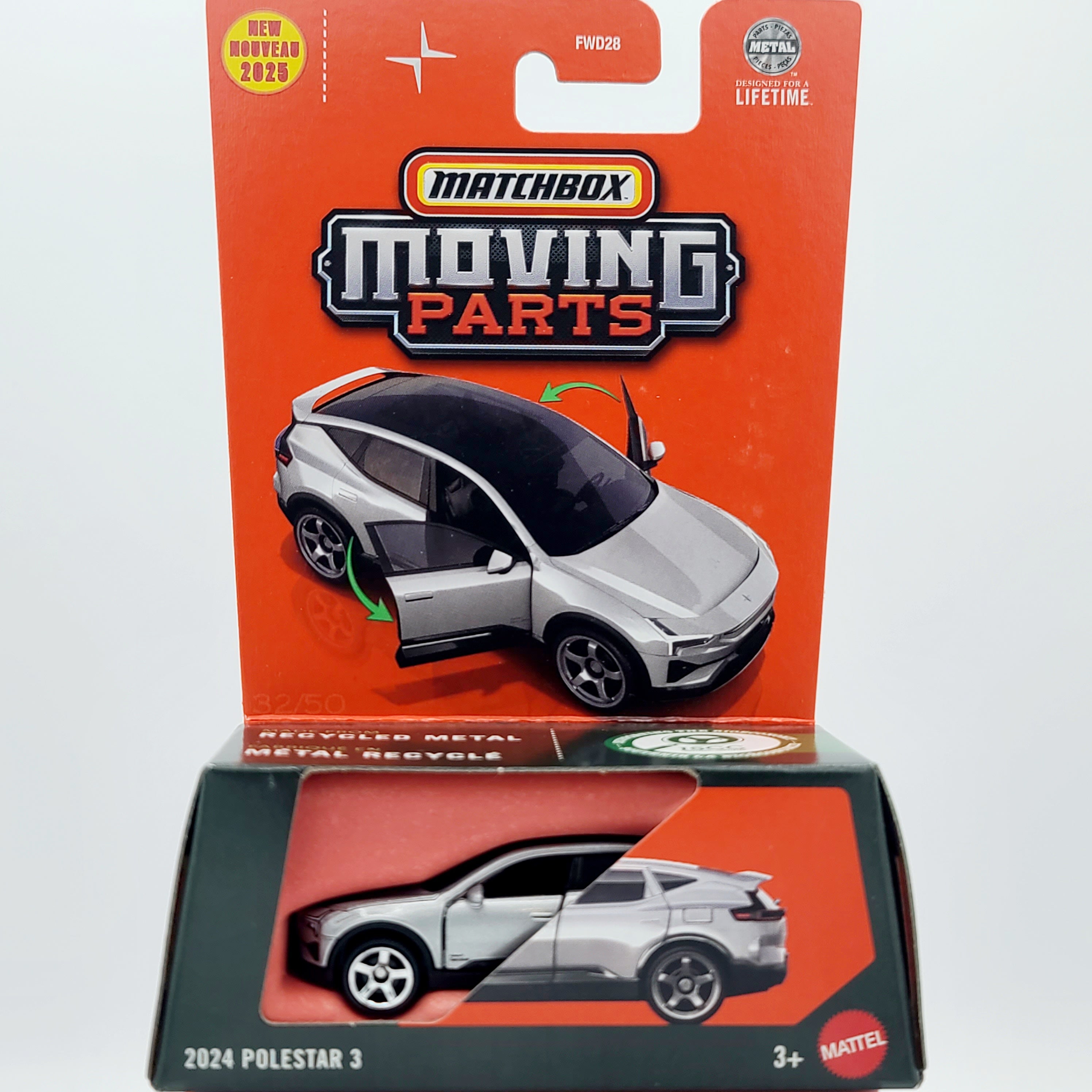 Matchbox '24 Polestar 3 (2025 Moving Parts Mix 6 F)